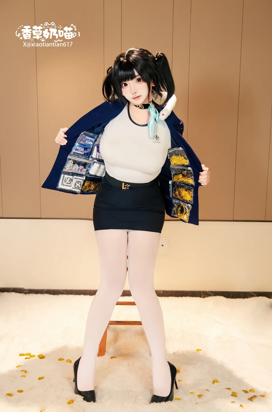 香草奶喵 - No.005 索拉 [136P,22V-2.36GB] tg@simisebaisi 【丝足阁】003.webp